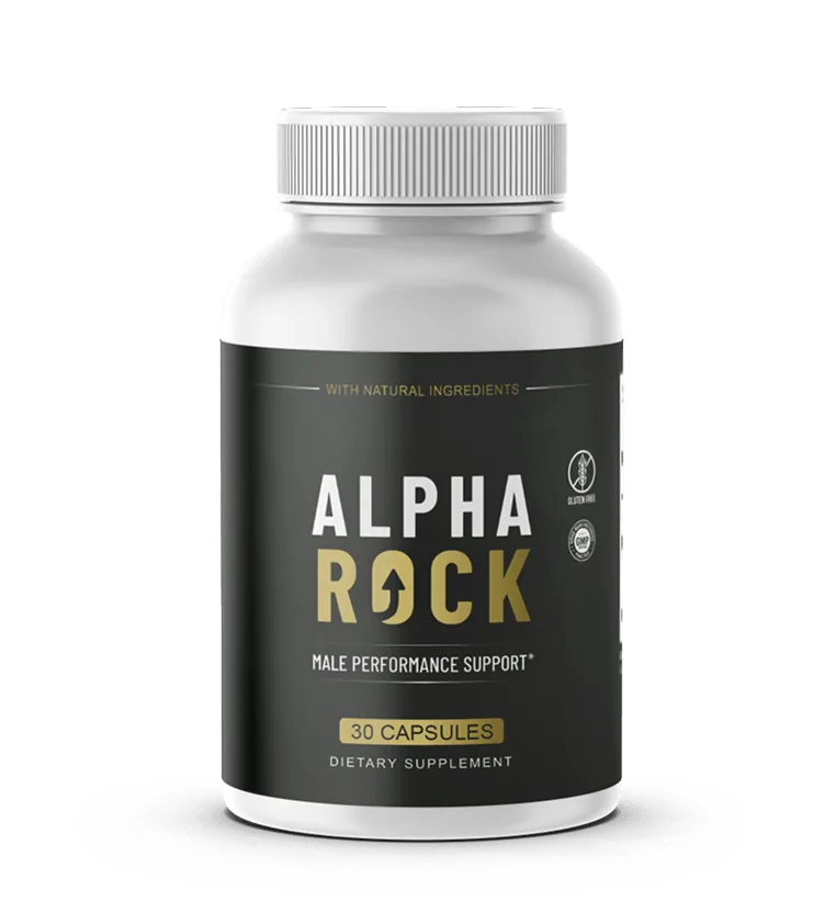 Alpha Rock men's daily vitality supplement, 60-day supply